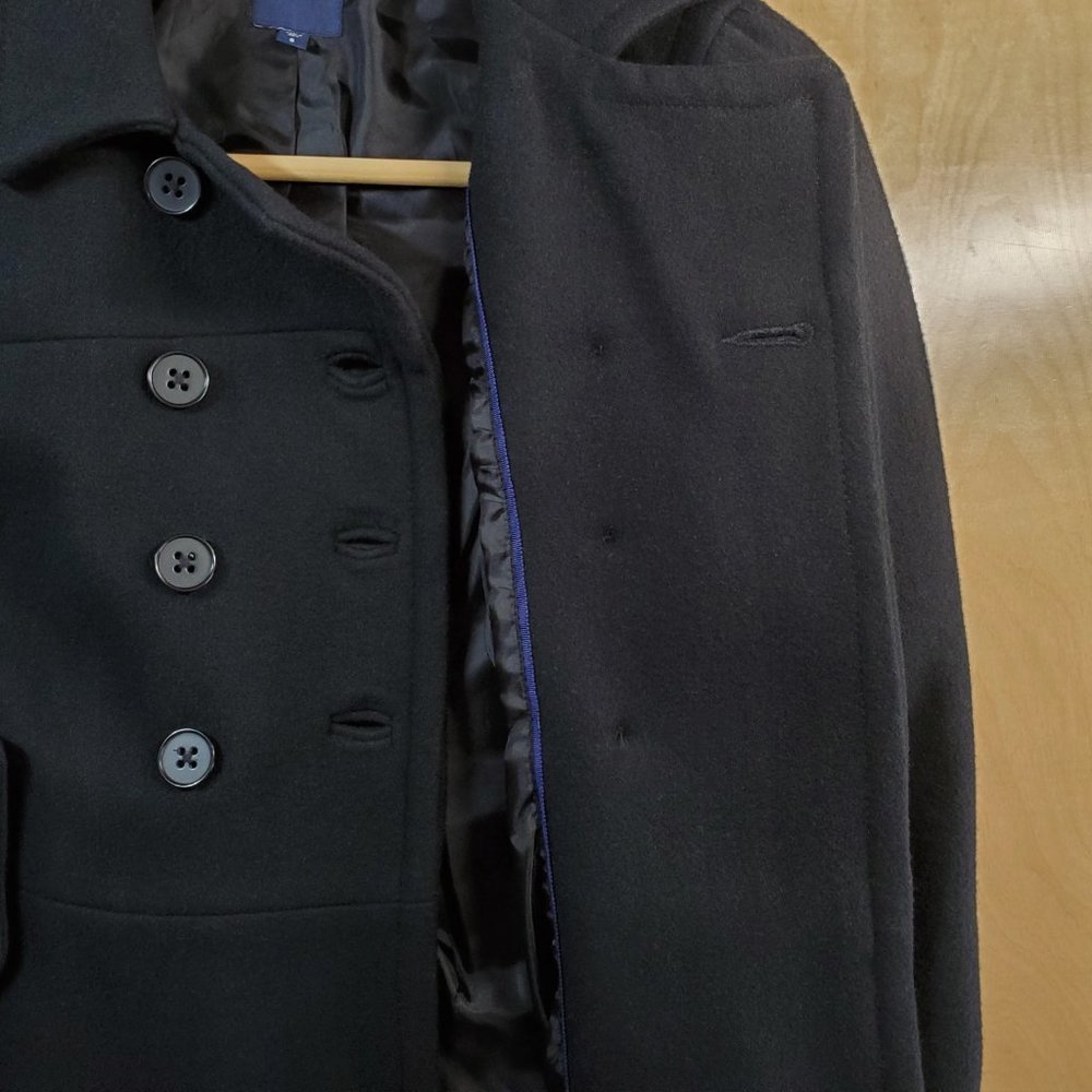 Gap Double-Breasted Wool Pea Coat - Picture 6 of 11